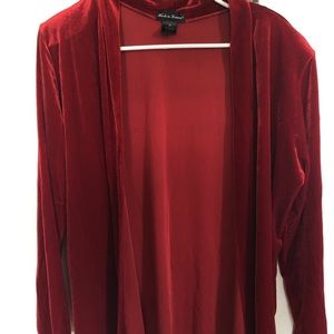 Red Velvet cardigan